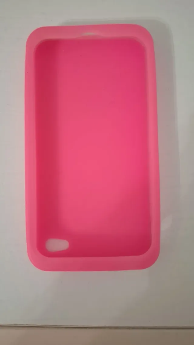 Funda iPhone 4 Rosa / blanco