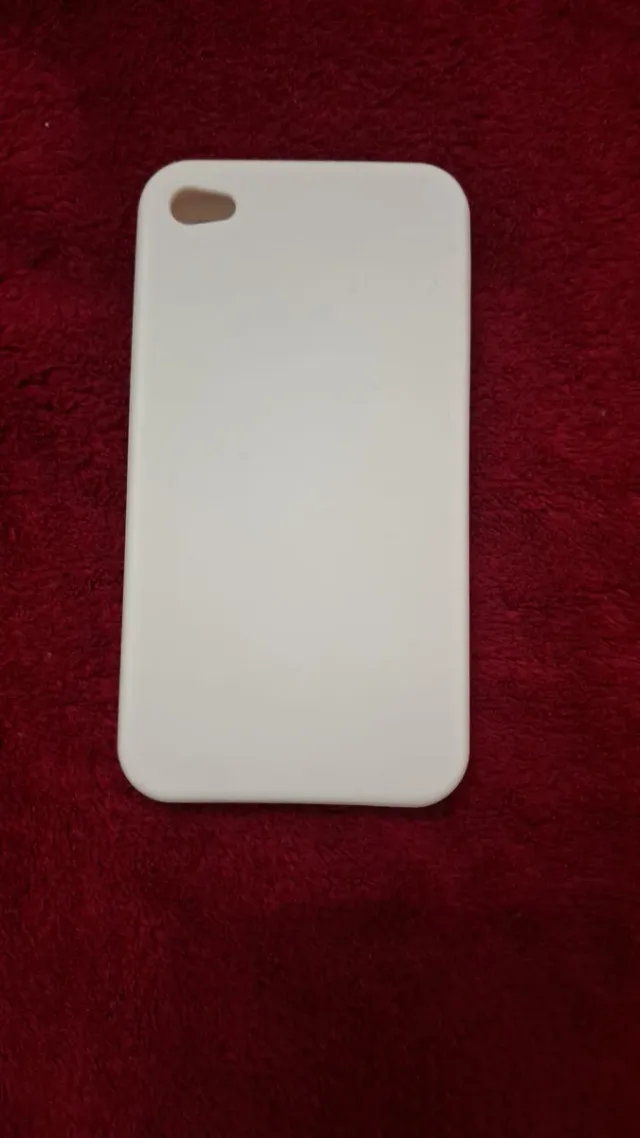 Funda iPhone 4 Rosa / blanco