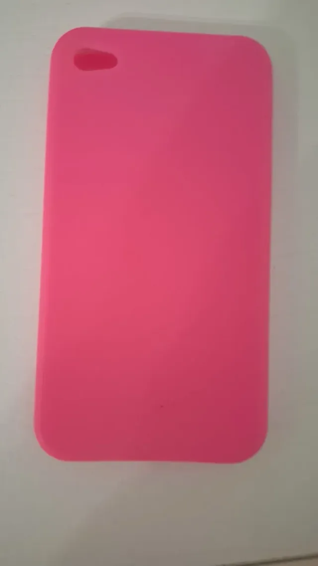 Funda iPhone 4 Rosa / blanco