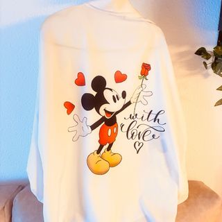 Blusa Blanca Mickey Mouse
