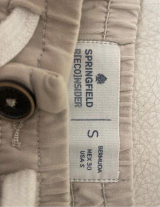 Bermudas Springfield Beige