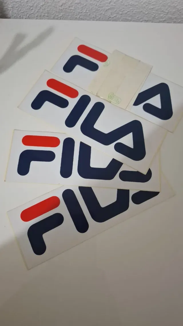 Pegatinas Fila Vintage Años 90