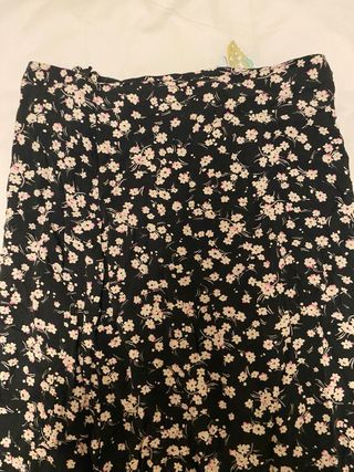 Falda larga floral Noon
