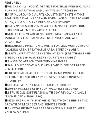 Chaleco de hidratación Kailas Fuga