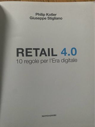 Coppia libri: Marketing not-marketing + Retail 4.0
