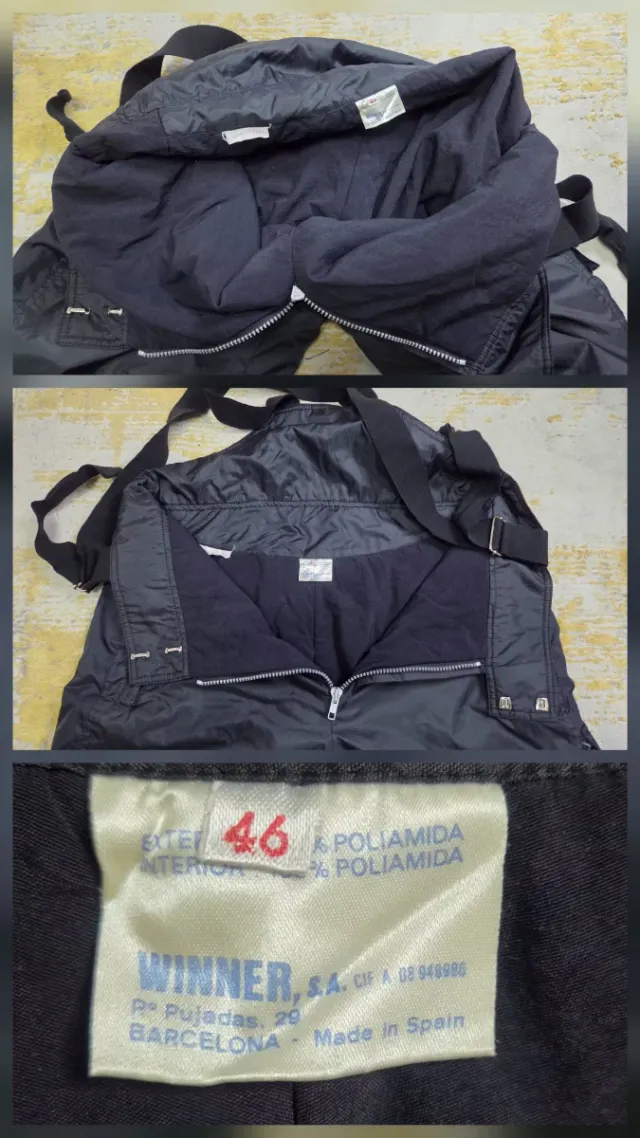 Monplay Salopette Snowboard Talla 46 Vintage