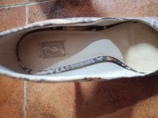 Zapatos tacón imitación piel serpiente