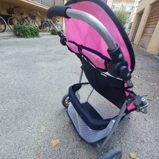 Passeggino gemellare per bambole