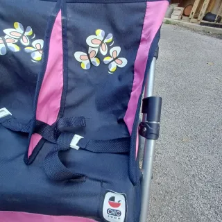 Passeggino gemellare per bambole