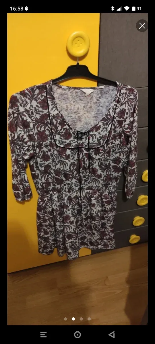 Vestido estampado floral