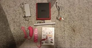 Consola Wii Mini + Mando + Wii Play