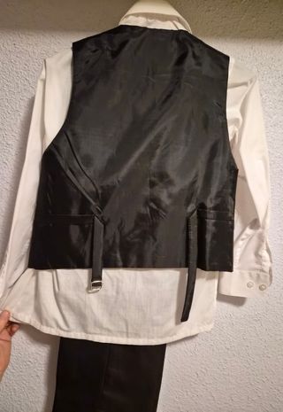 Traje de niño negro