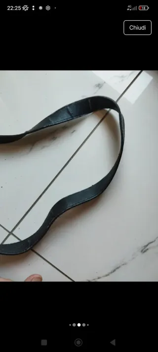 Borsa tracolla Montini pelle nera Made in Italy