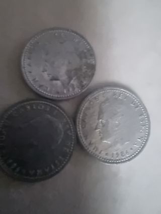 3 Monedas 1 Peseta