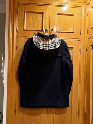 Trenca Burberry Negra Talla 44