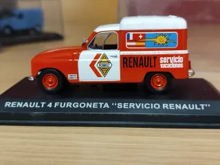 Coche Colección Renault 4 Furgoneta 1:43