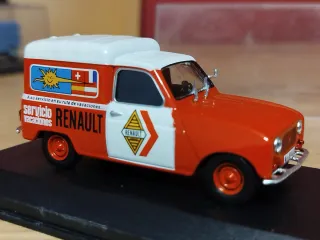 Coche Colección Renault 4 Furgoneta 1:43