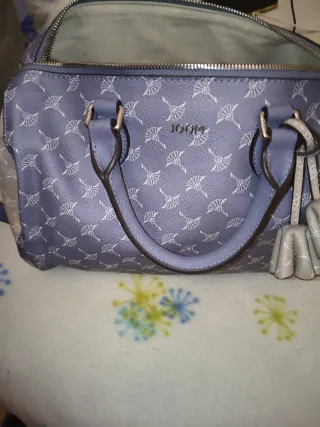 Bolso JOOP beige/morado 38x26x19