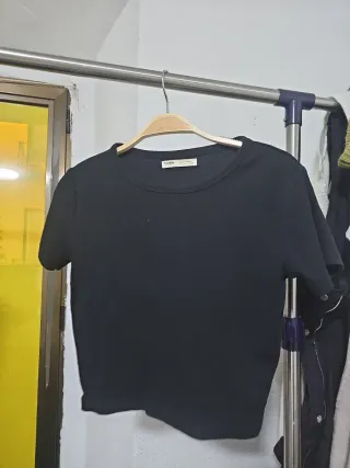 Camiseta Pull&Bear negra