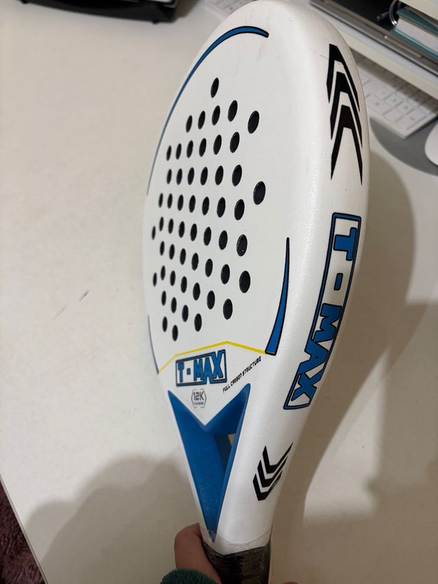 Racchetta da paddle T-Max Carbon nuova con controllo