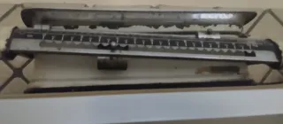 Bilancia vintage in metallo e plastica