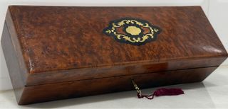 ANTIGUA CAJA GUANTES NAPOLEÓN FRANCIA SIGLO XIX