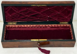 ANTIGUA CAJA GUANTES NAPOLEÓN FRANCIA SIGLO XIX