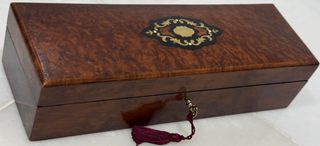 ANTIGUA CAJA GUANTES NAPOLEÓN FRANCIA SIGLO XIX