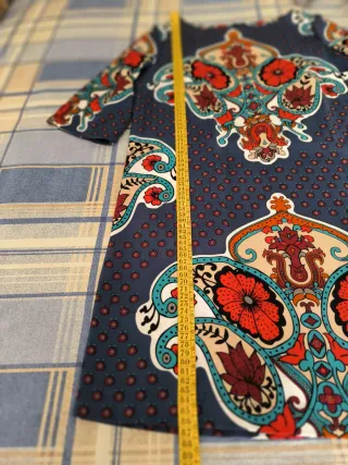 Vestido estampado Blanco