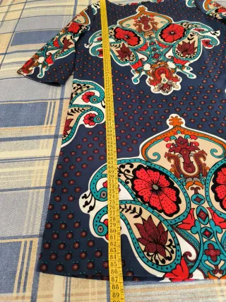 Vestido estampado Blanco