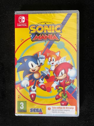 Sonic Mania Nintendo Switch