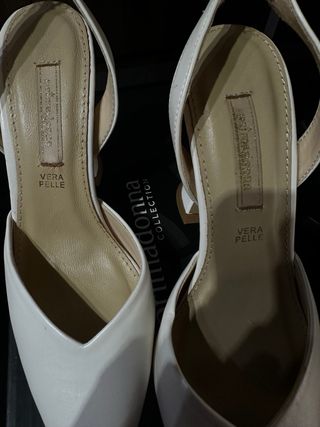 Scarpe Primadonna Vera Pelle Bianche Nuove