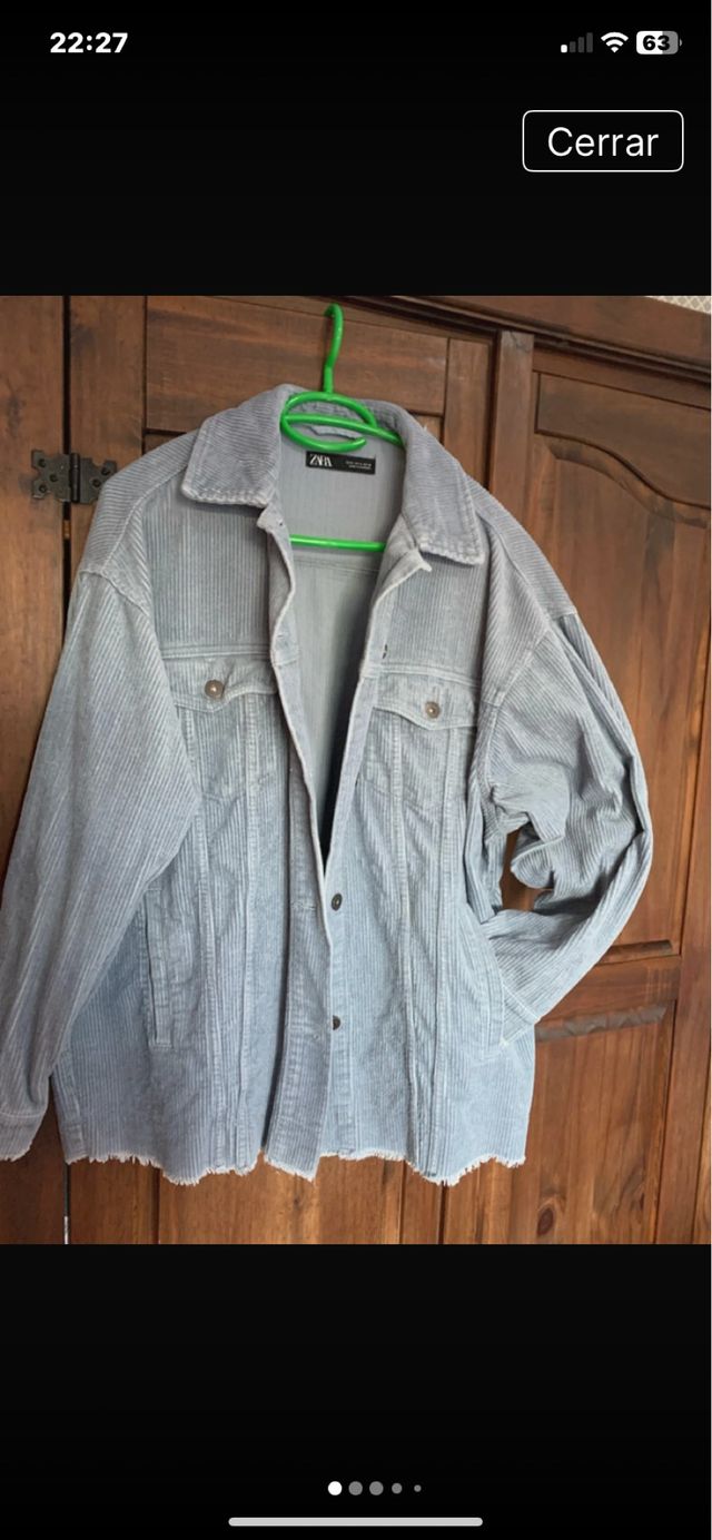 Sobrecamisa pana Zara beige