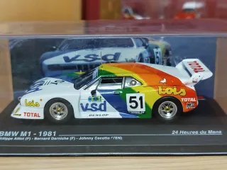 Coche de colección BMW M1 1981 escala 1:43