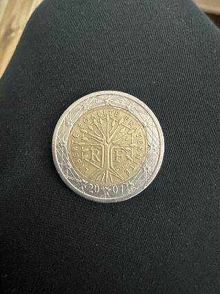 Moneda 2 Euros Francia 2001