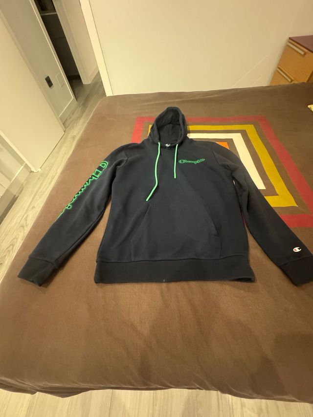 Felpa Champion Blu Marina Taglia M