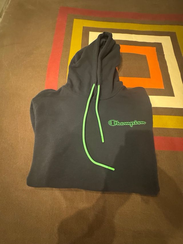 Felpa Champion Blu Marina Taglia M