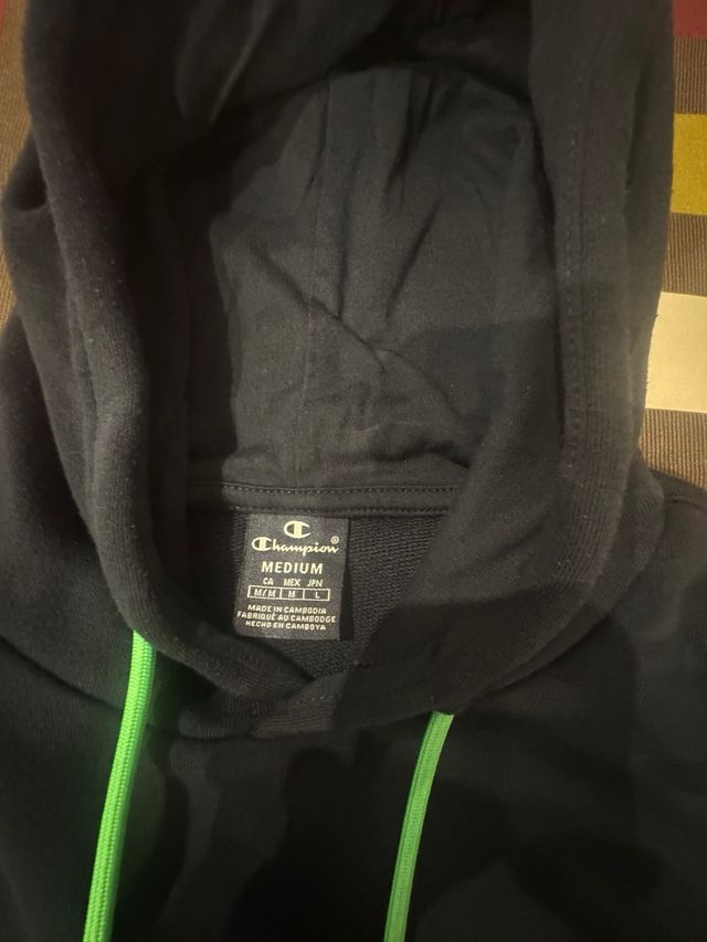 Felpa Champion Blu Marina Taglia M