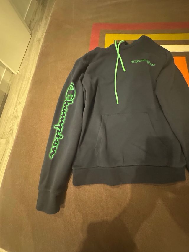 Felpa Champion Blu Marina Taglia M