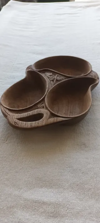 Taça Decorativa Madeira