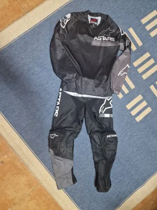 Equipación Motocross Alpinestars Talla XL(niños)