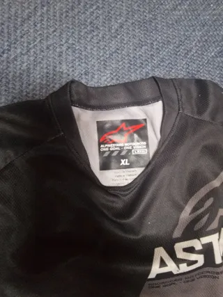 Equipación Motocross Alpinestars Talla XL(niños)