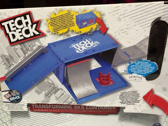 Tech Deck Contenedor Transformable SK8