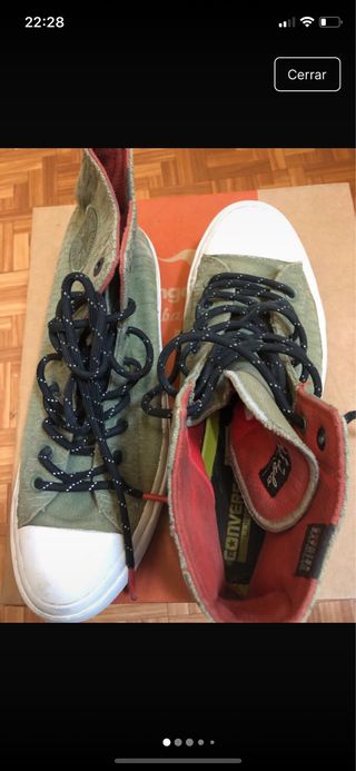 Converse Chuck Taylor All Star 2 Verde/Rojo