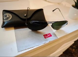 Gafas Ray-Ban Aviator Negras Verdes