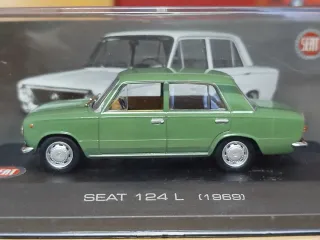 Coche SEAT 124 L escala 1:43