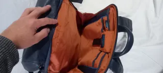 Zaino Piquadro Pelle Blu