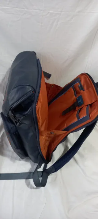 Zaino Piquadro Pelle Blu