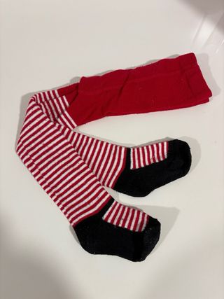 Vestido Papá Noel Niña 12-18 Meses