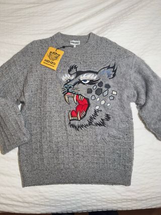 Jersey Kenzo Gris (Talla S)